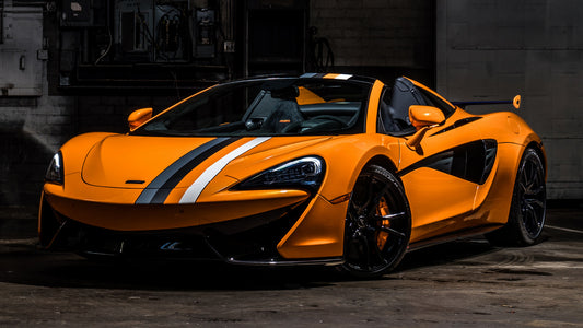 Mclaren 570S Spider Papaya Spark Theme By Mso Us Hd Art Jigsaw Puzzle