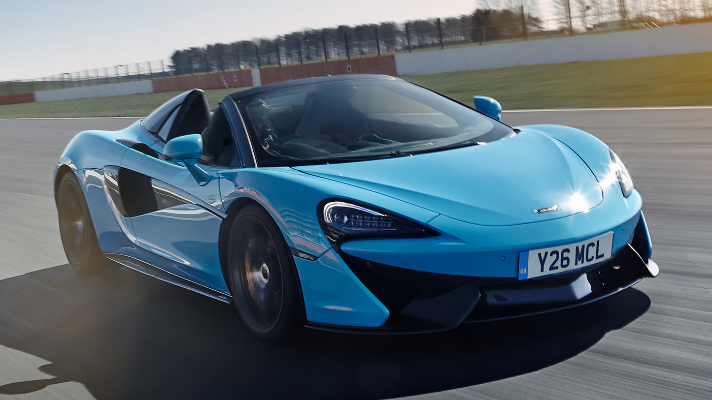 Mclaren 570S Spider Track Pack Uk Hd Art Jigsaw Puzzle