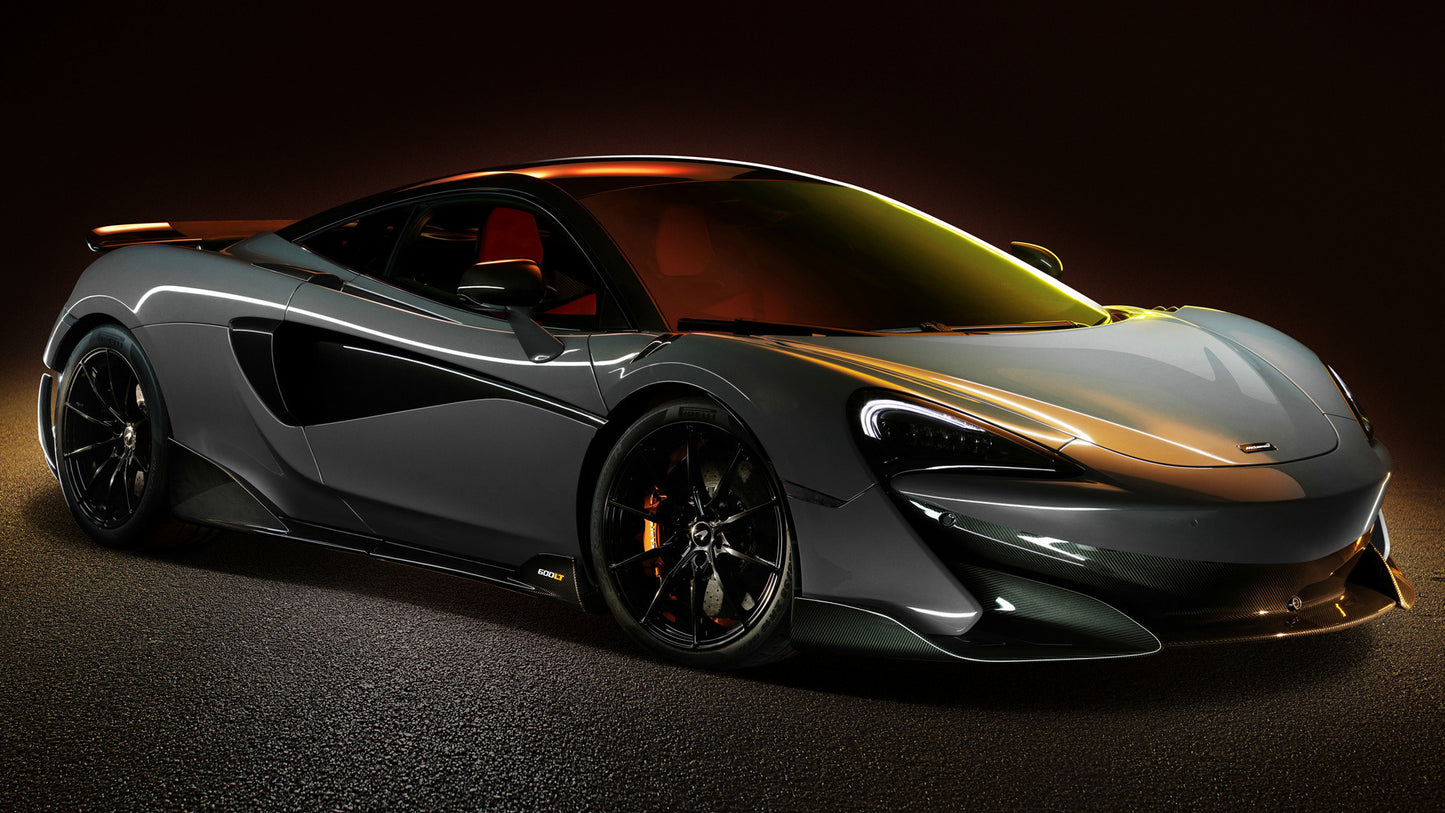 Mclaren 600Lt Hd Art Keychain