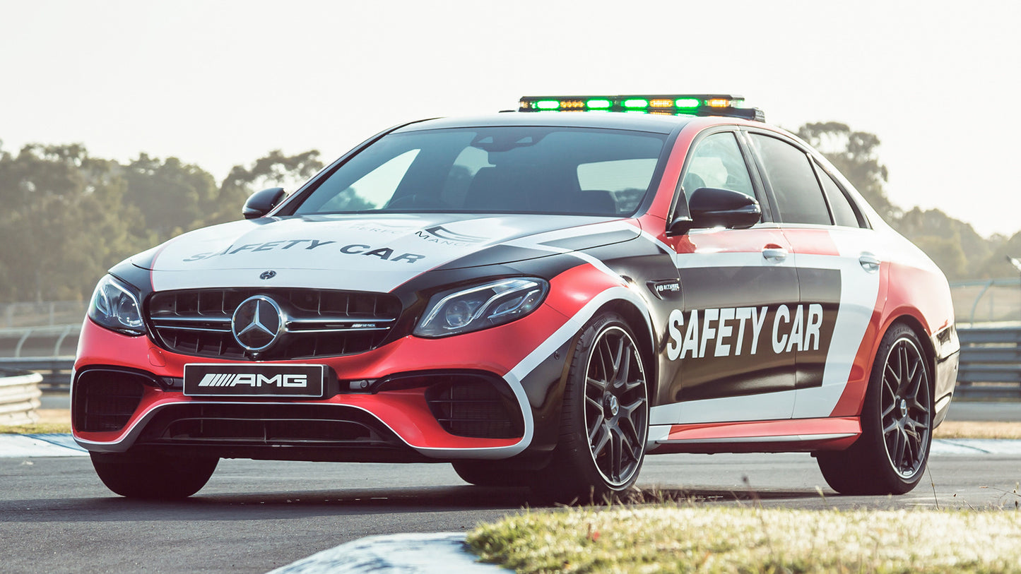 Mercedes Amg E S Safety Car Au Hd Art Magnet