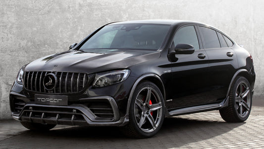 Mercedes Amg Glc Class Coupe Inferno By Topcar Hd Art Print Poster