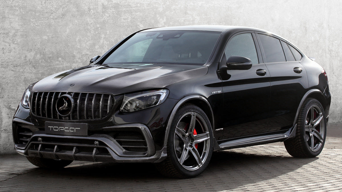Mercedes Amg Glc Class Coupe Inferno By Topcar Hd Art Magnet