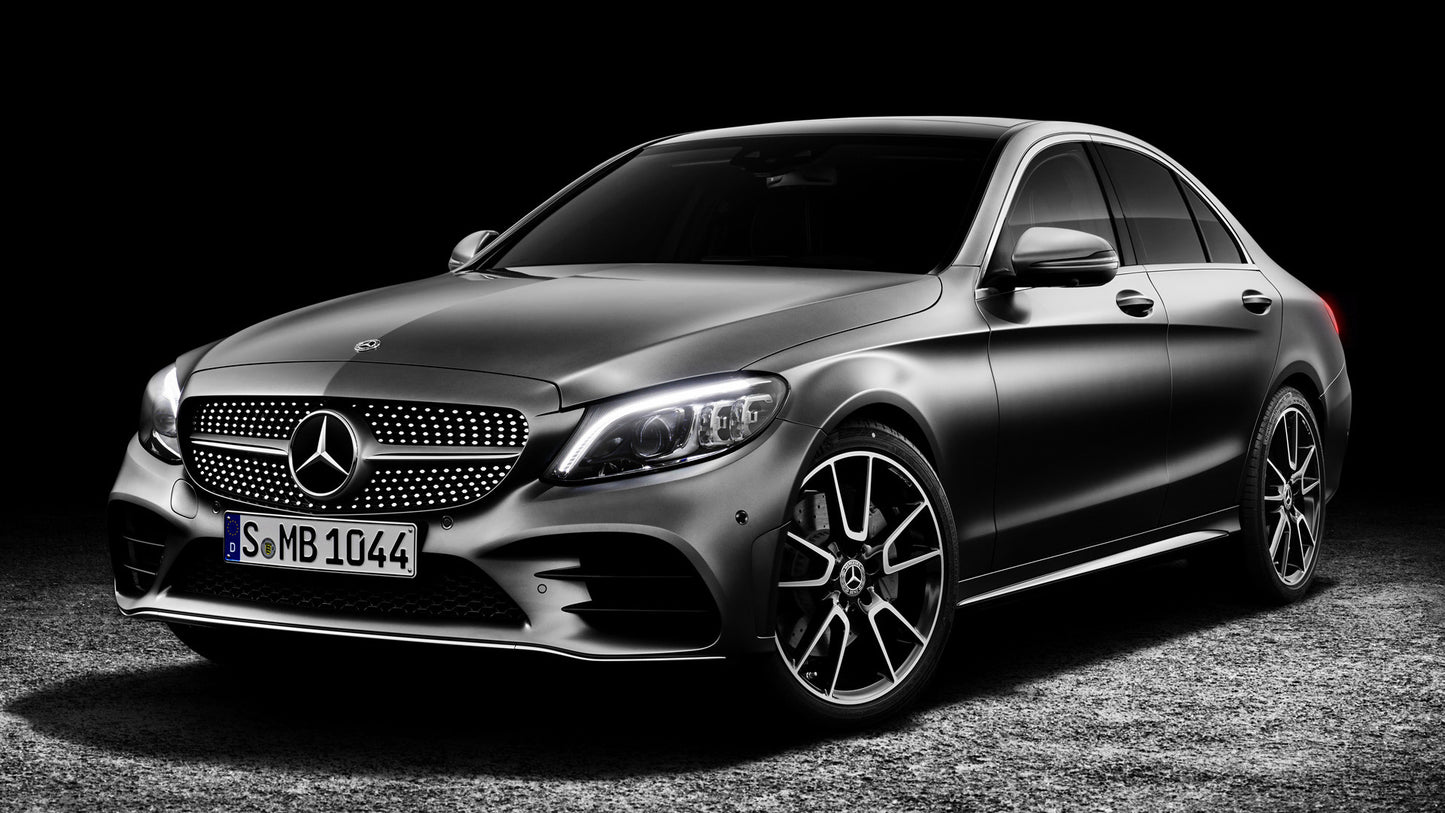 Mercedes Benz C Class Amg Line Hd Art Print Poster