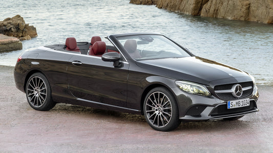 Mercedes Benz C Class Cabriolet Hd Art Print Poster