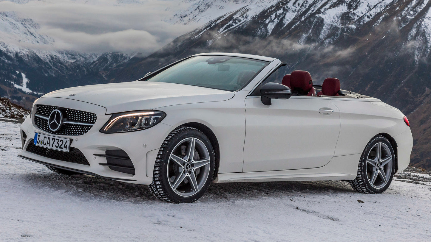 Mercedes Benz C Class Cabriolet Amg Line Hd Art Print Poster