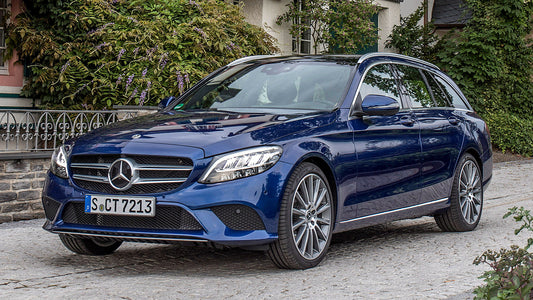 Mercedes Benz C Class Estate Hd Art Print Poster
