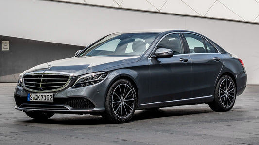 Mercedes Benz C Class With Classic Grille Hd Art Magnet