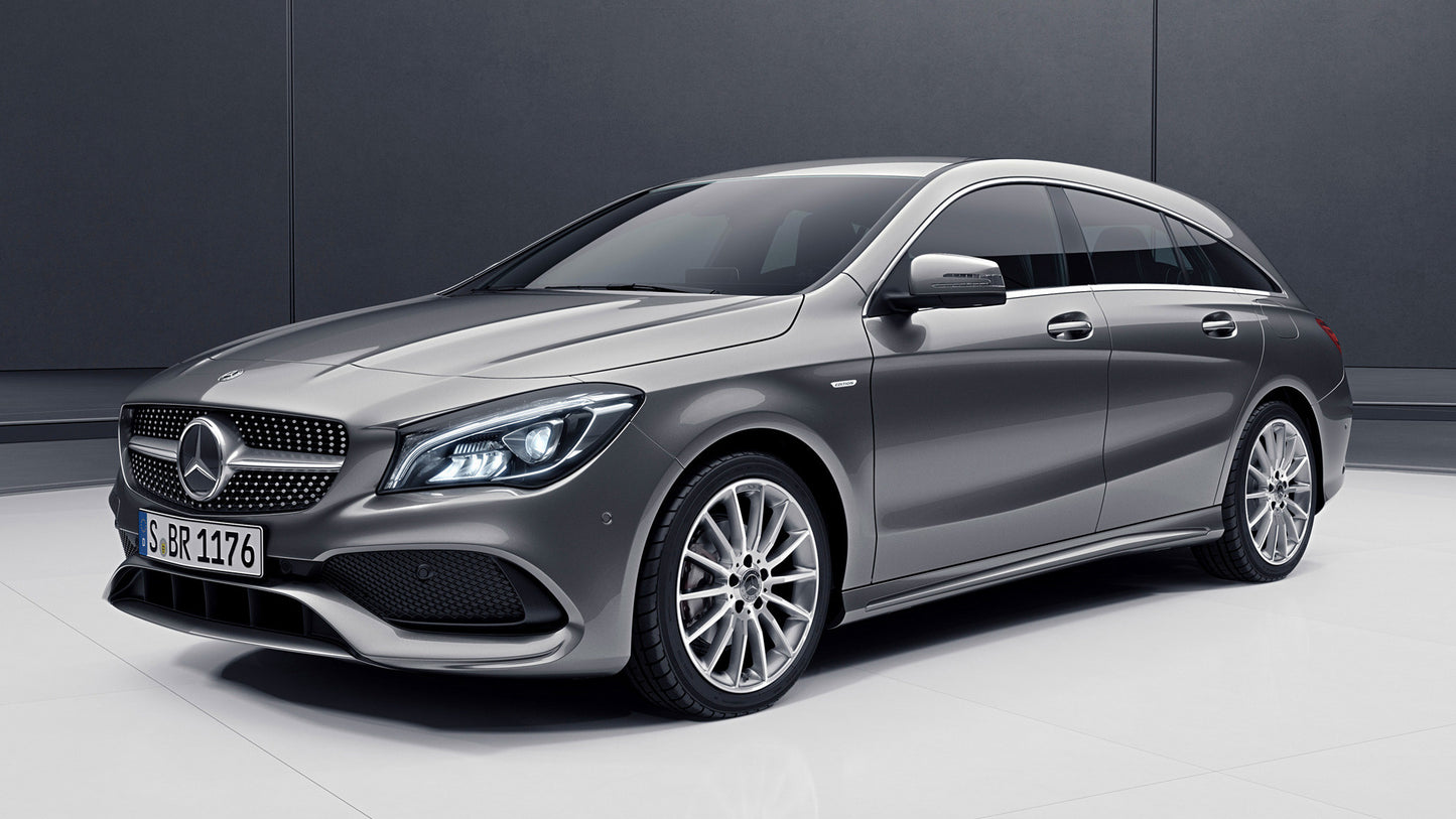 Mercedes Benz Cla Class Shooting Brake Night Edition Hd Art Print Poster