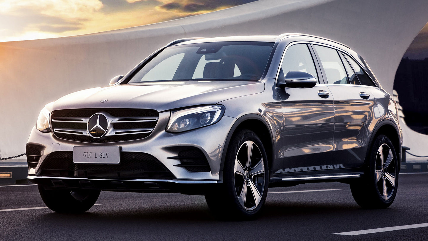 Mercedes Benz Glc Class Amg Styling Long Cn Hd Art Print Poster