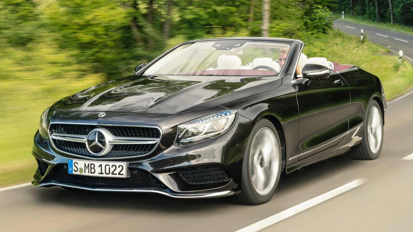 Mercedes Benz S Class Cabriolet Hd Art Print Poster