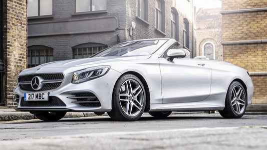 Mercedes Benz S Class Cabriolet Amg Line Uk Hd Art Print Poster