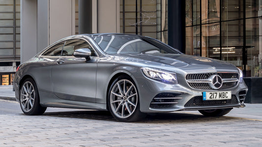 Mercedes Benz S Class Coupe Amg Line Uk Hd Art Print Poster