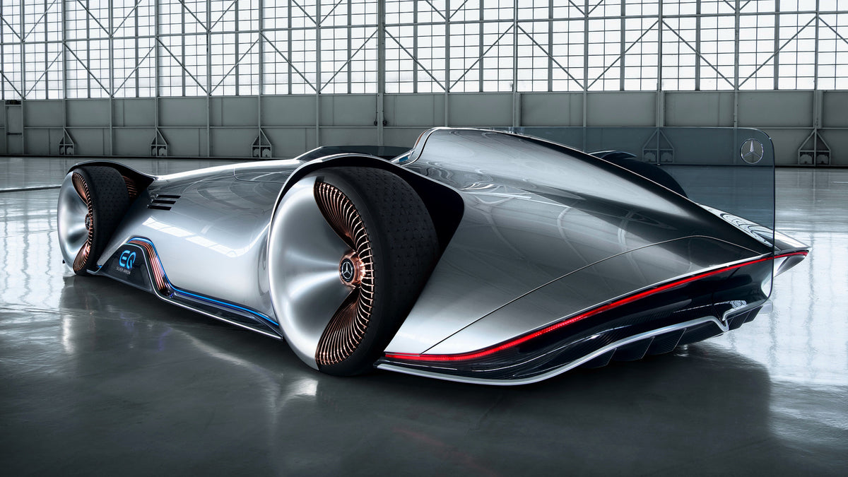 Mercedes Benz Vision Eq Silver Arrow Hd Art Magnet