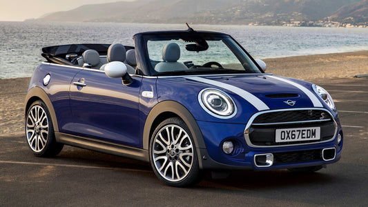 Mini Cooper S Cabrio Hd Art Keychain