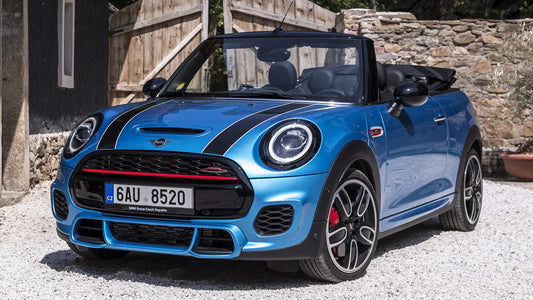 Mini John Cooper Works Cabrio Hd Art Keychain