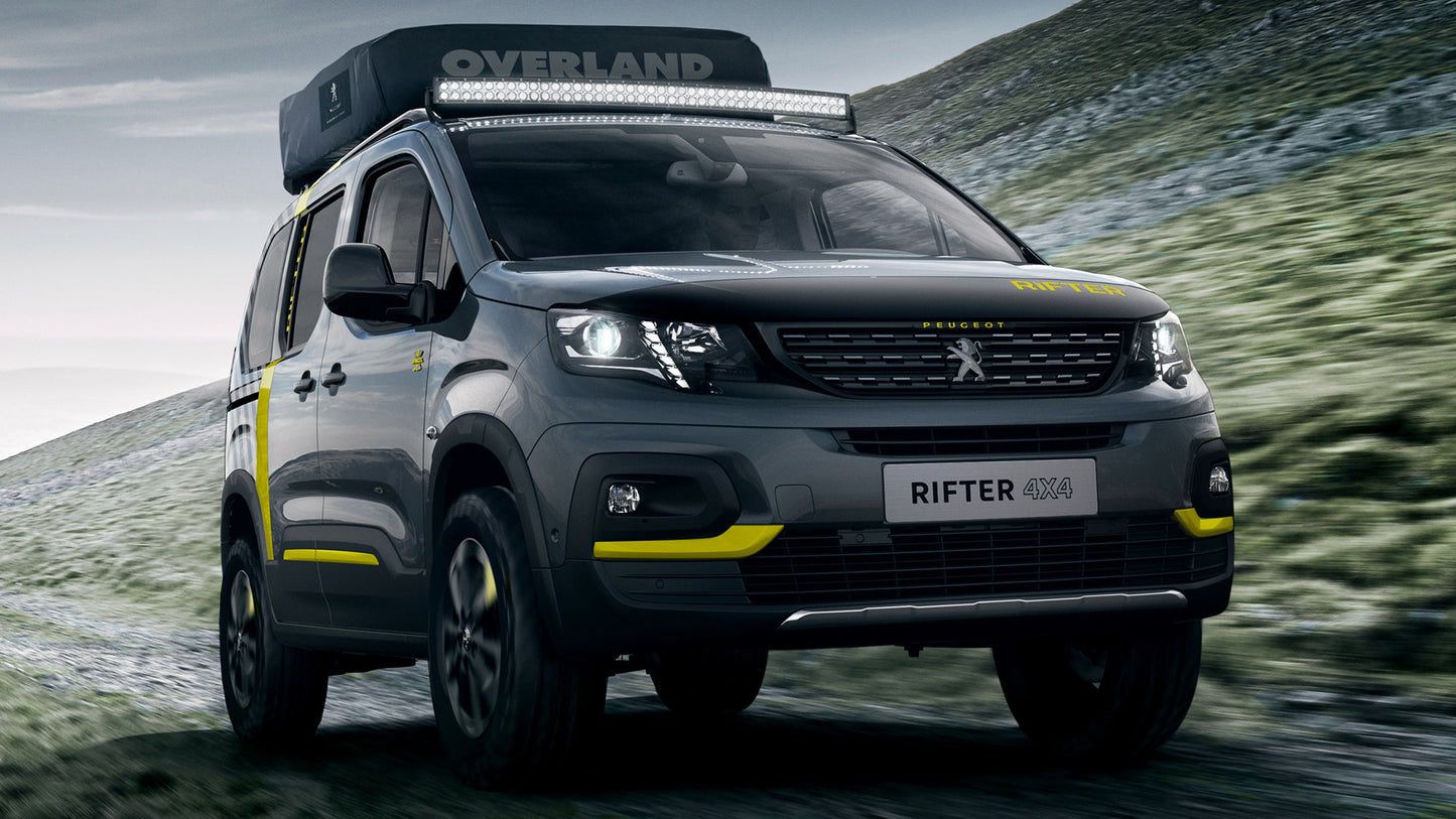 Peugeot Rifter 4X4 Concept Hd Art Keychain