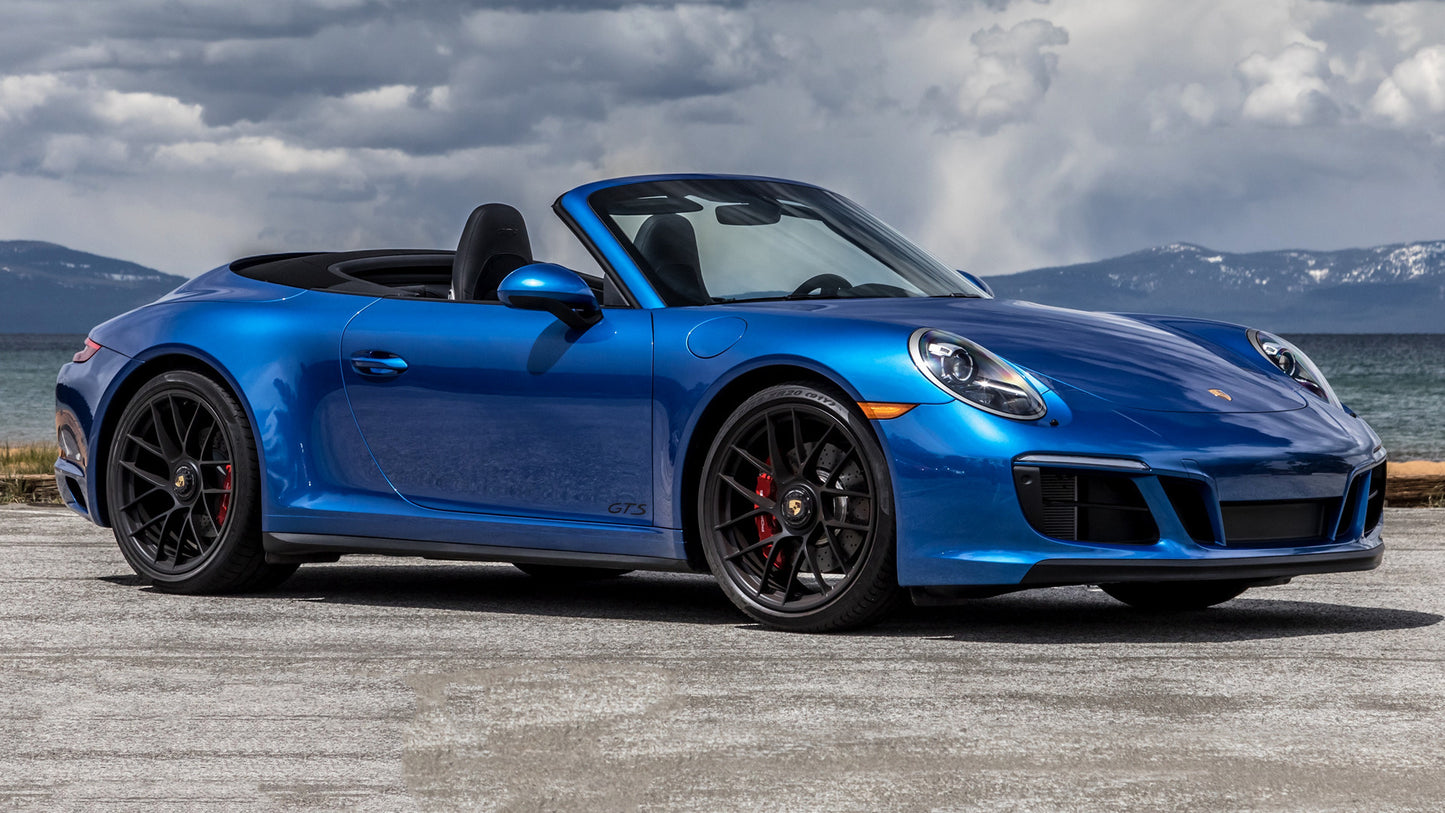 Porsche Carrera Gts Cabriolet Us Hd Art Keychain