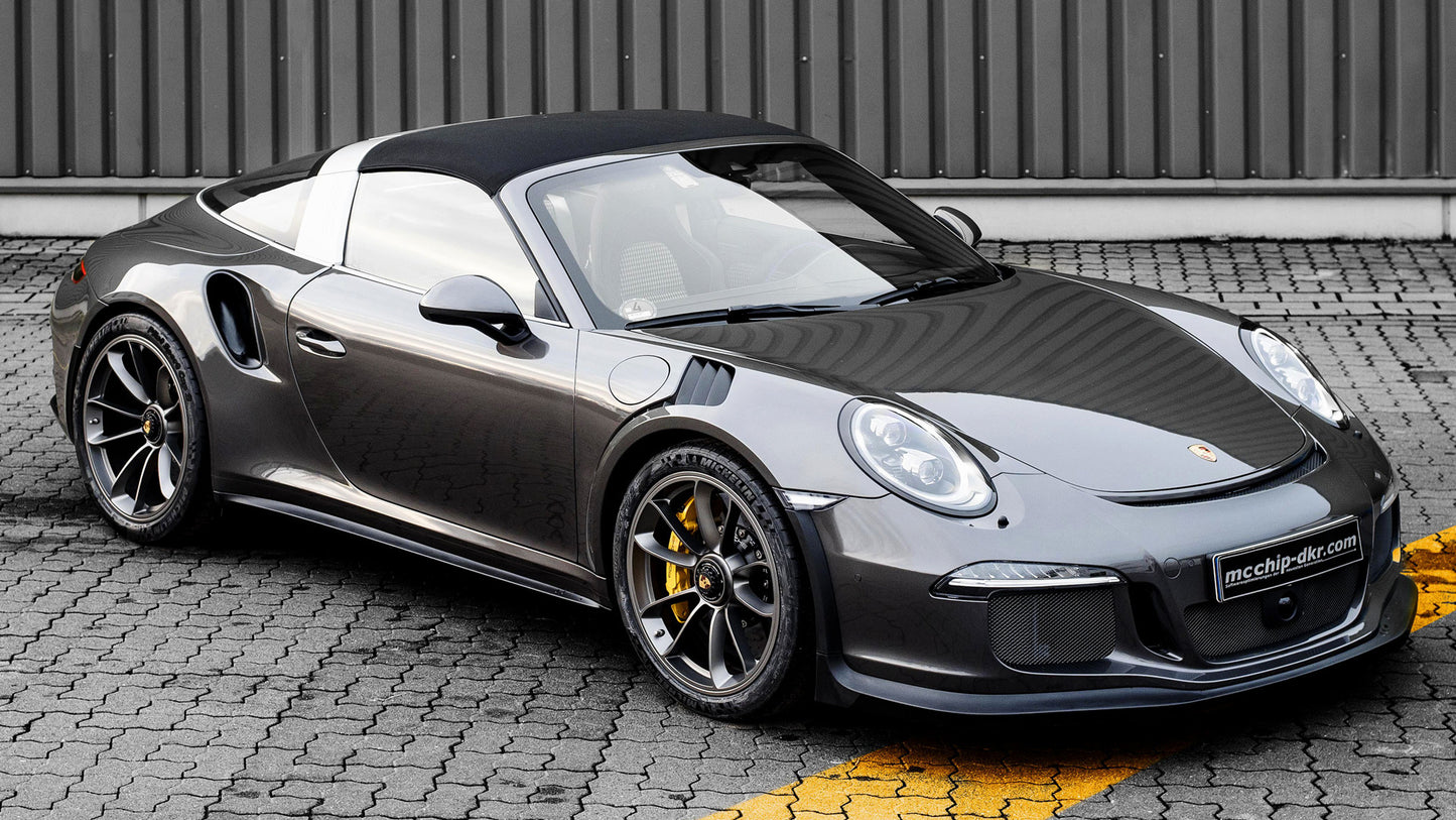 Porsche Targa Gts By Mcchip Dkr Hd Art Keychain