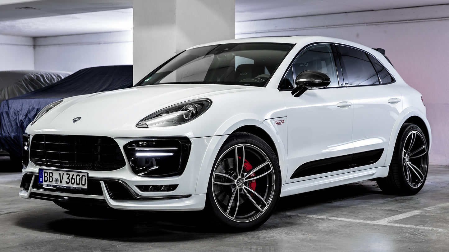Porsche Macan Sport Plus By Techart Hd Art Keychain