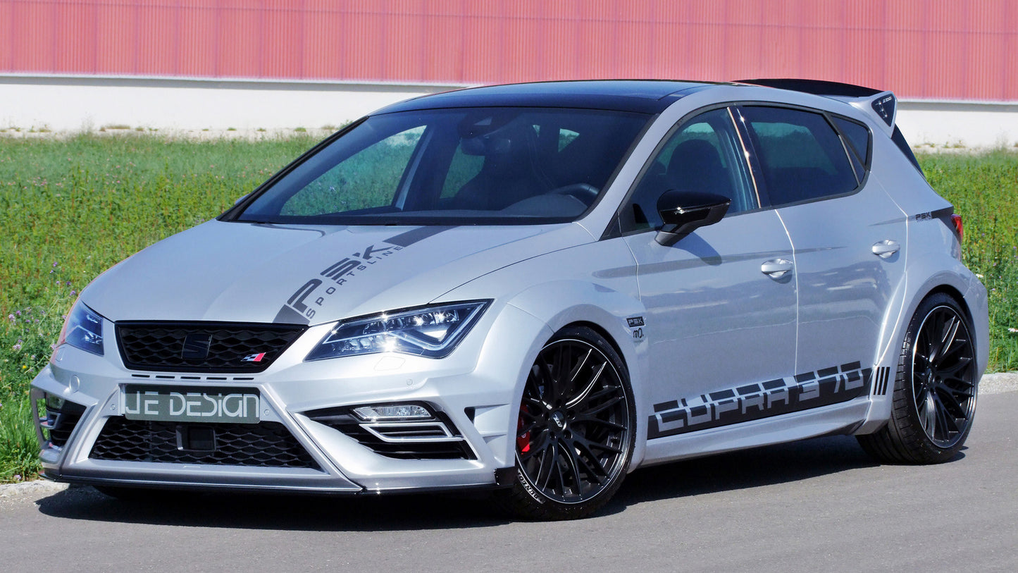 Seat Leon Cupra Widebody By Je Design Hd Art Keychain