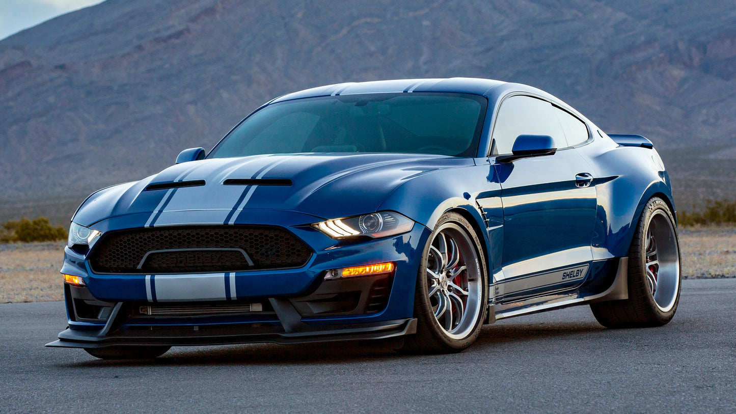 Shelby Super Snake Wide Body Hd Art Keychain