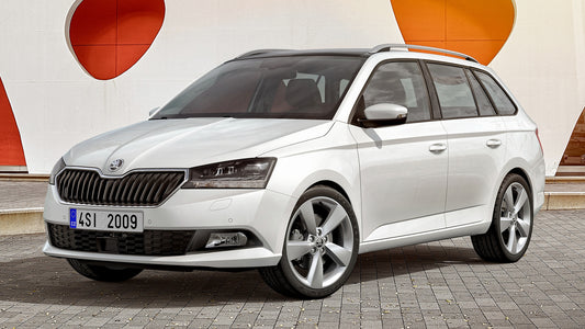 Skoda Fabia Combi Hd Art Keychain
