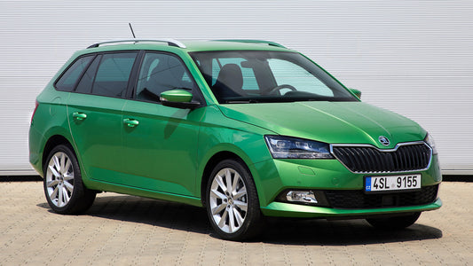 Skoda Fabia Combi Hd Art Keychain