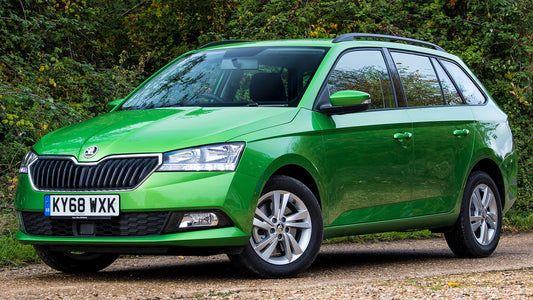 Skoda Fabia Estate Uk Hd Art Keychain