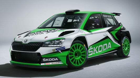 Skoda Fabia R5 Concept Hd Art Keychain