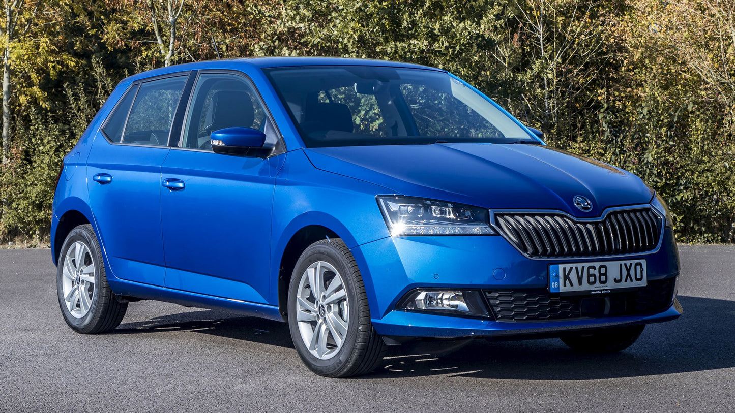 Skoda Fabia Uk Hd Art Keychain
