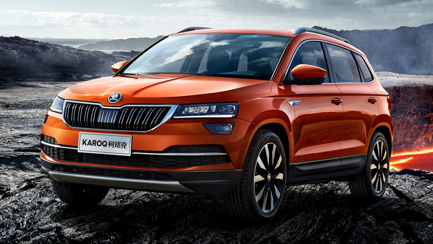 Skoda Karoq Cn Hd Art Keychain