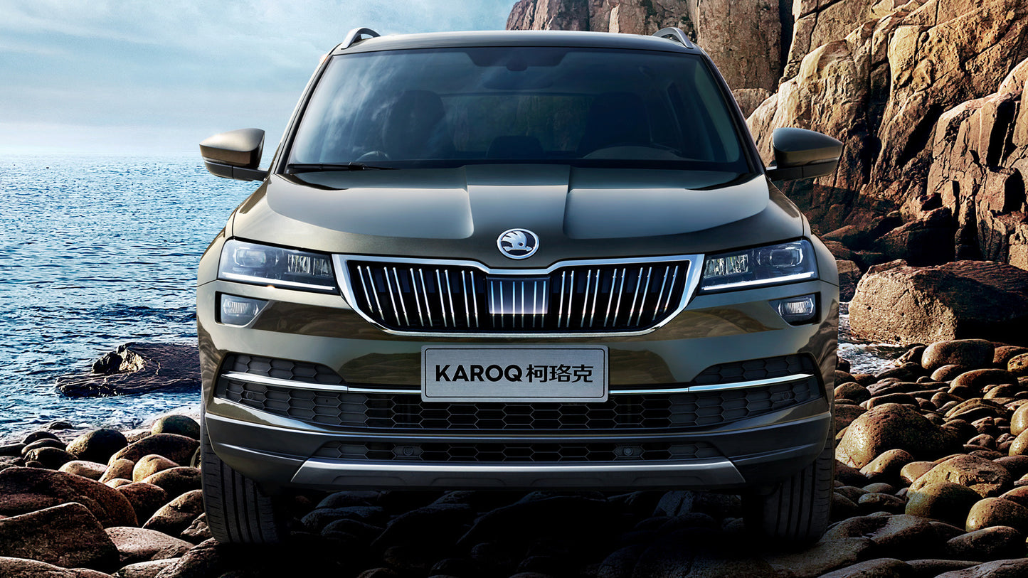 Skoda Karoq Cn Hd Art Keychain