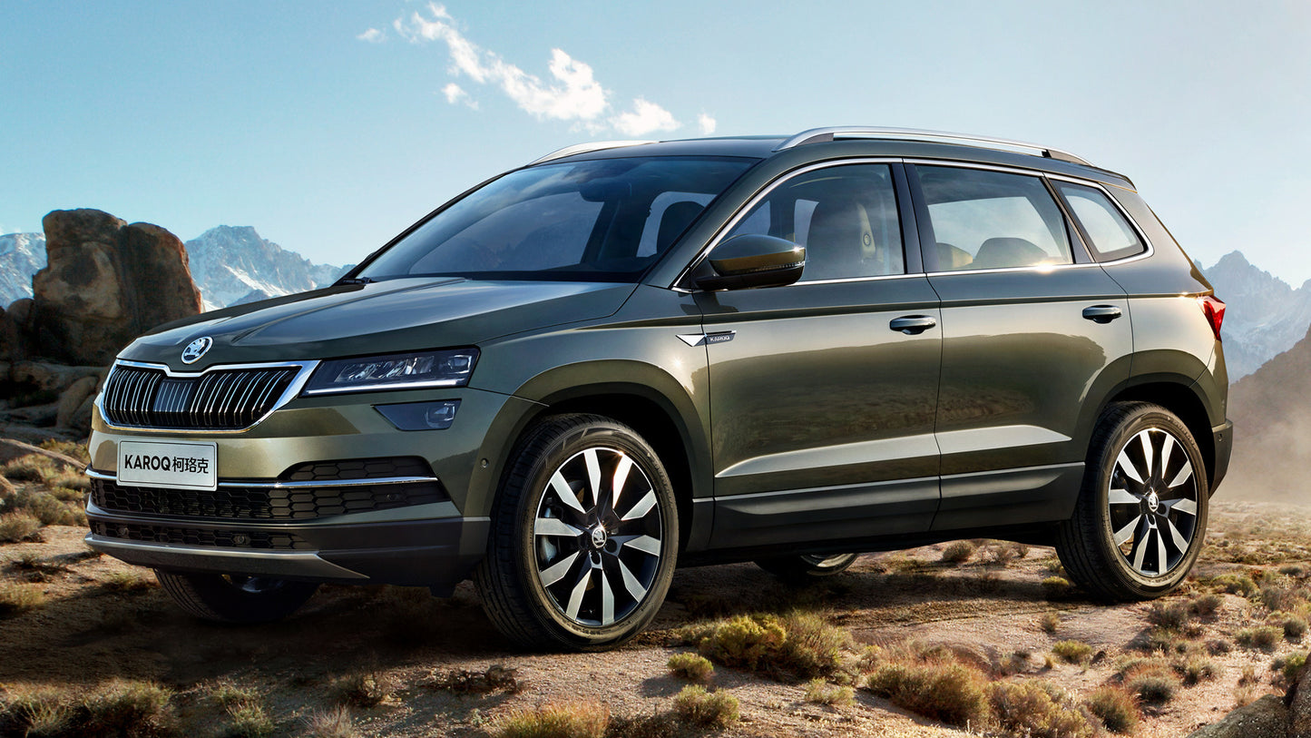 Skoda Karoq Cn Hd Art Keychain