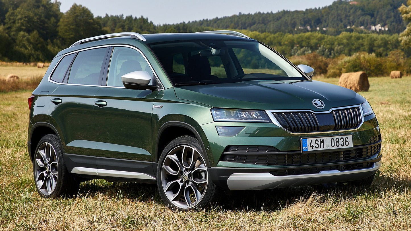 Skoda Karoq Scout Hd Art Keychain