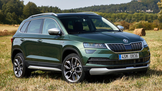 Skoda Karoq Scout Hd Art Keychain