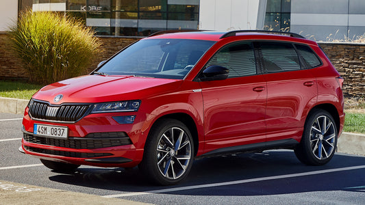 Skoda Karoq Sportline Hd Art Keychain