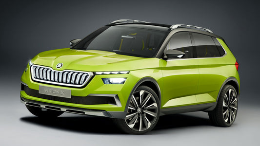 Skoda Vision X Hd Art Keychain