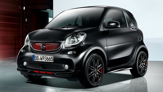 Smart Fortwo Pureblack Edition Hd Art Keychain
