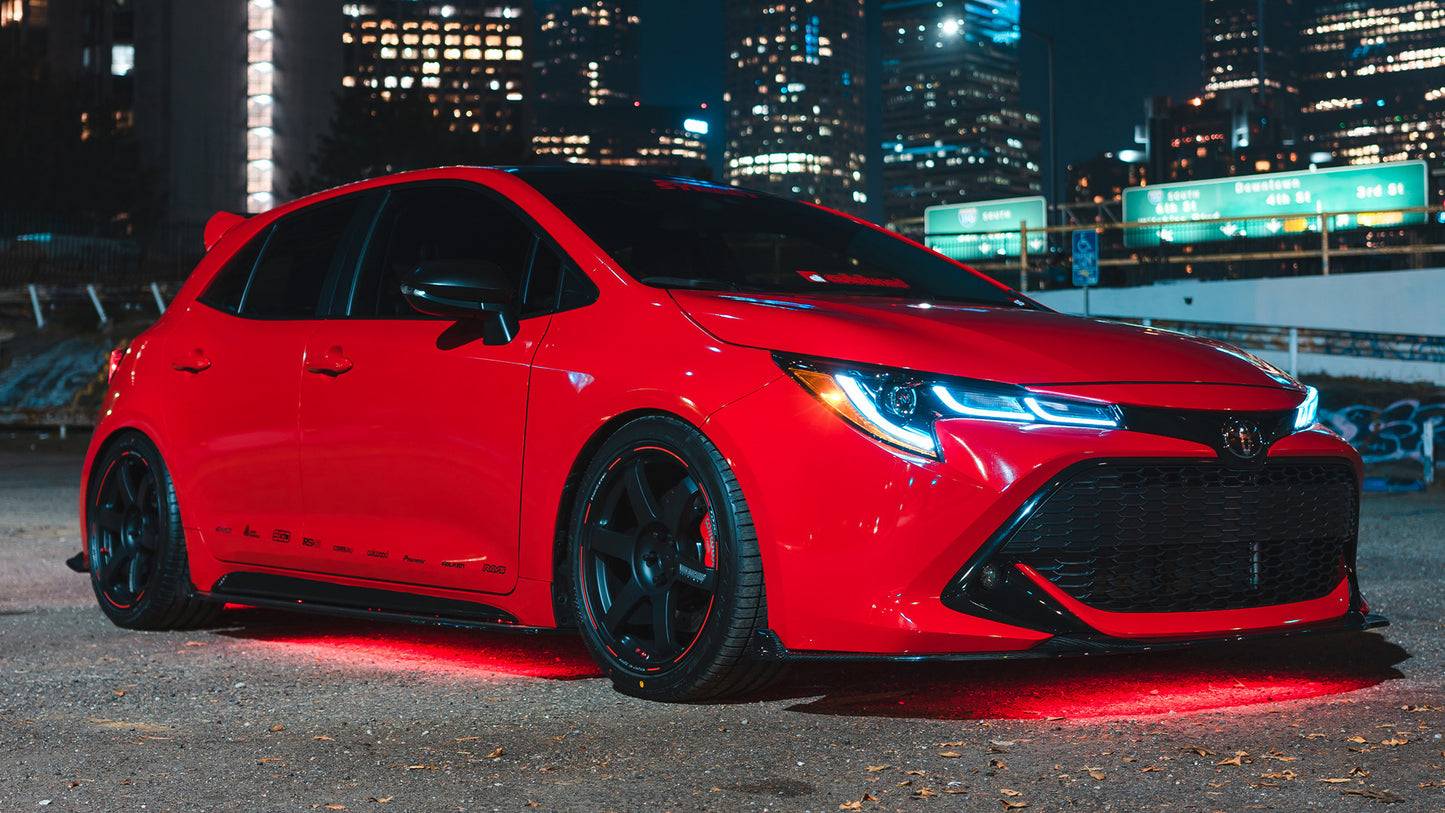 Toyota Corolla Super Street Hd Art Keychain