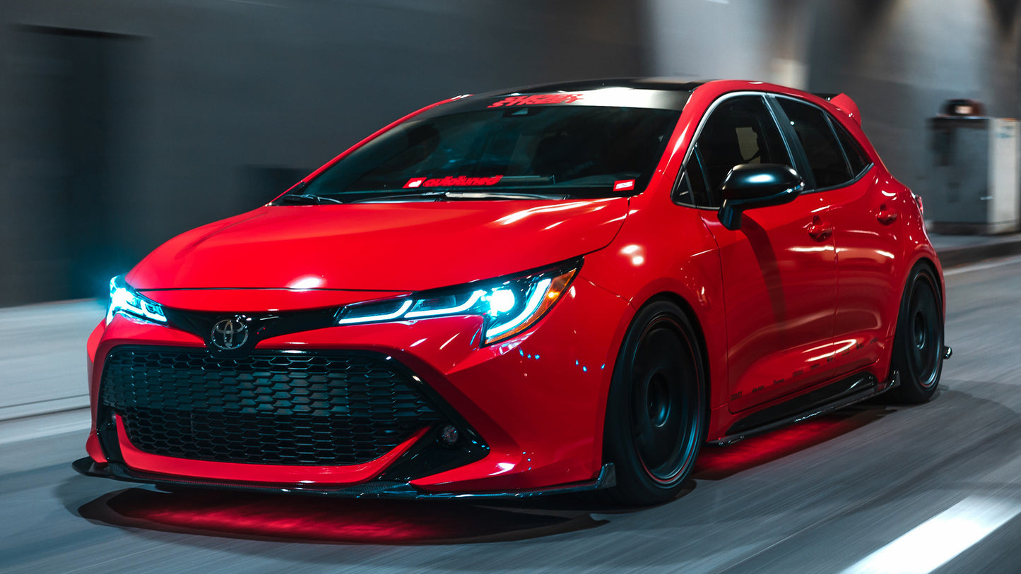 Toyota Corolla Super Street Hd Art Keychain