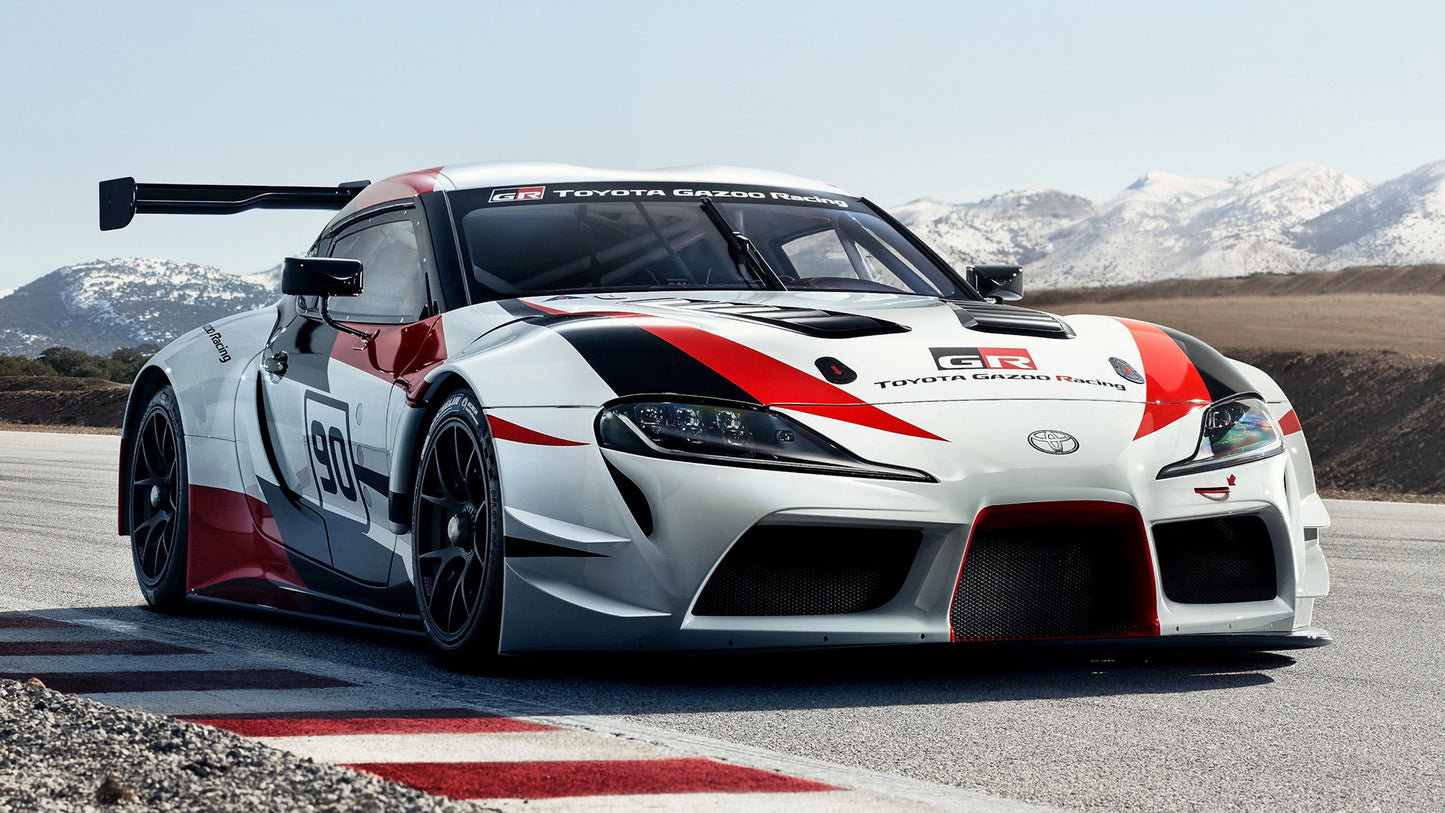 Toyota Gr Supra Racing Concept Hd Art Keychain