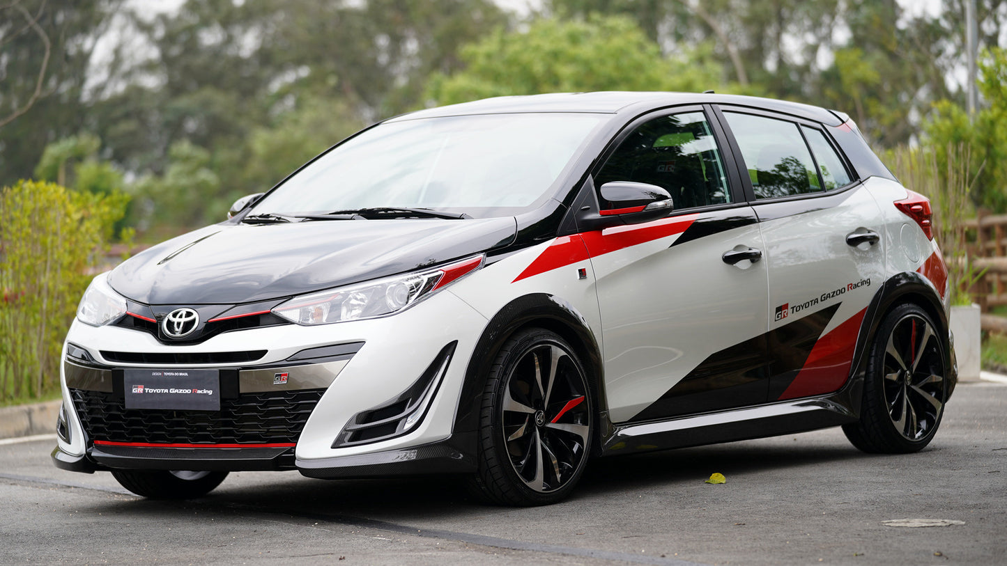 Toyota Yaris Gr Concept Hd Art Keychain