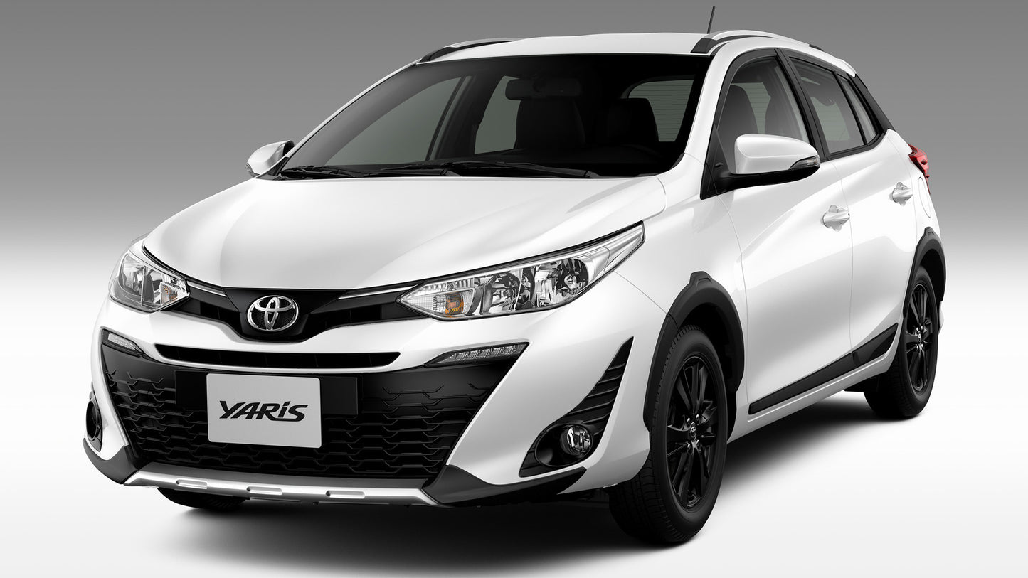 Toyota Yaris X Way Door Br Hd Art Keychain