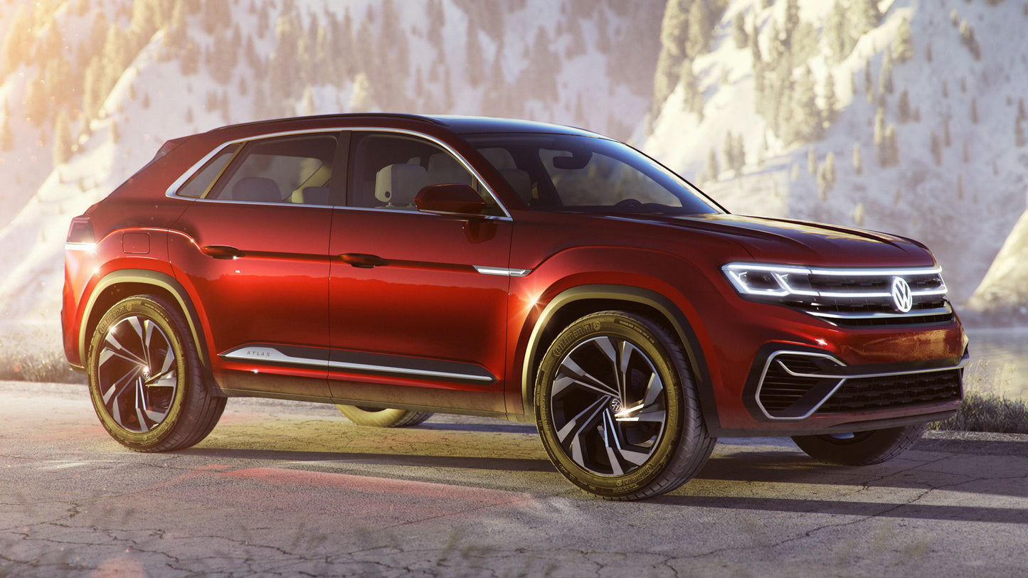 Volkswagen Atlas Cross Sport Concept Hd Art Keychain