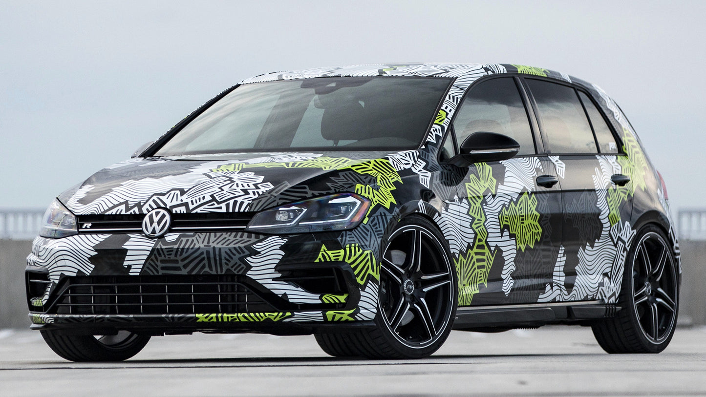 Volkswagen Golf R Abstract Concept By Abt Hd Art Keychain