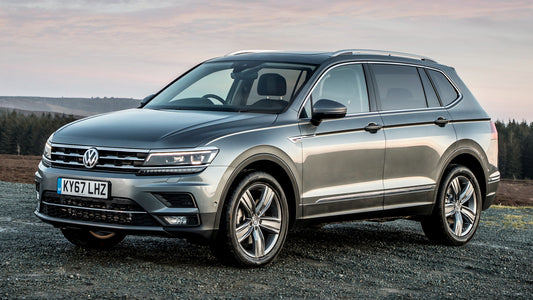 Volkswagen Tiguan Allspace Uk Hd Art Keychain
