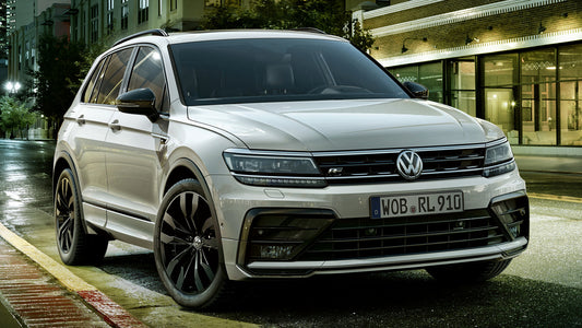 Volkswagen Tiguan R Line Black Style Hd Art Keychain
