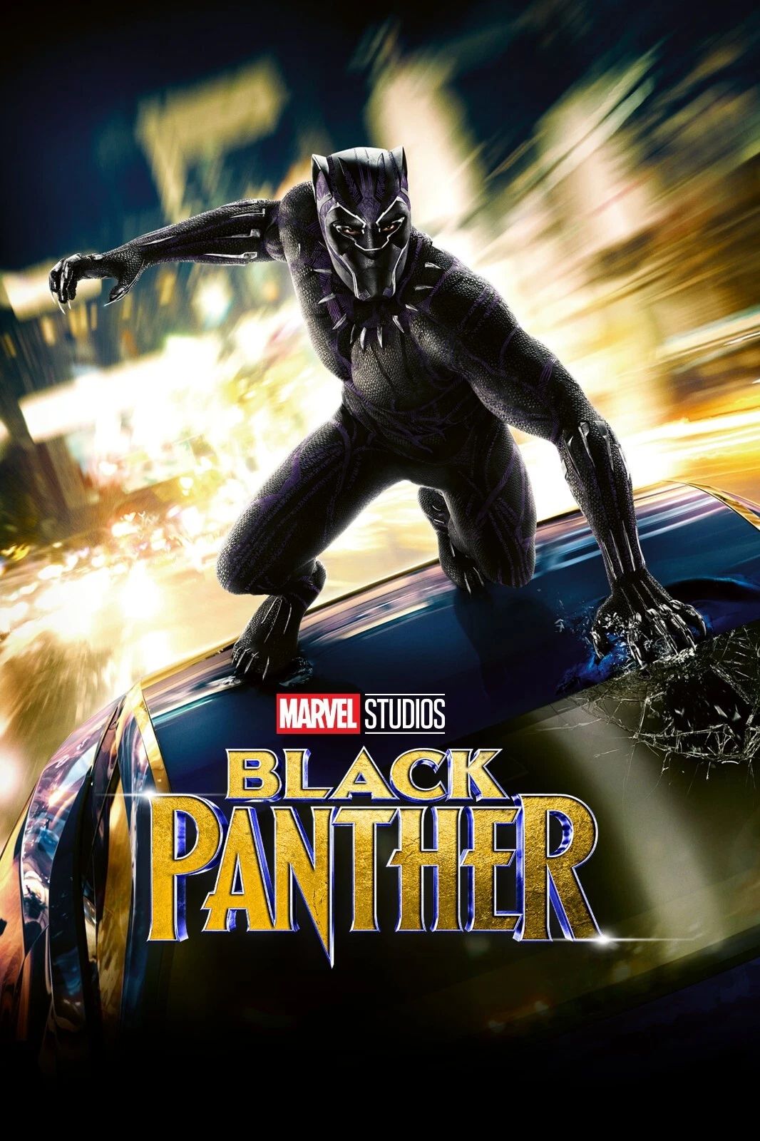 2018 Black Panther Movie Magnet Marvel Chadwick Boseman Killmonger