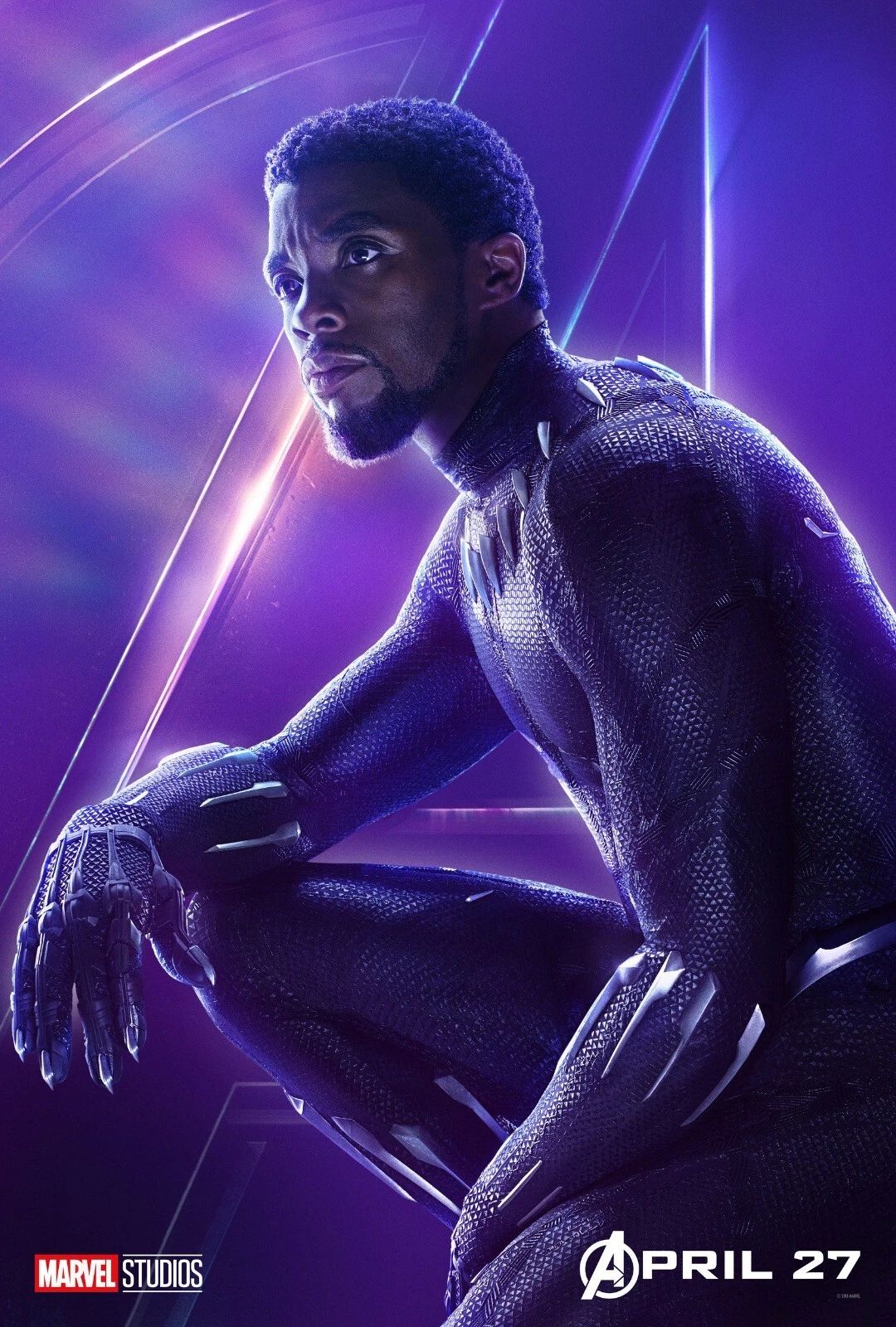 2018 Marvel The Avengers Infinity War Magnet Black Panther Wakanda