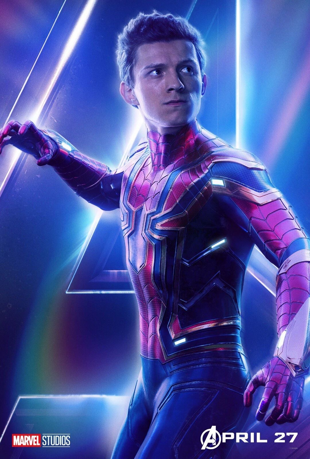 2018 Marvel The Avengers Infinity War Poster Iron Man Spiderman Holland